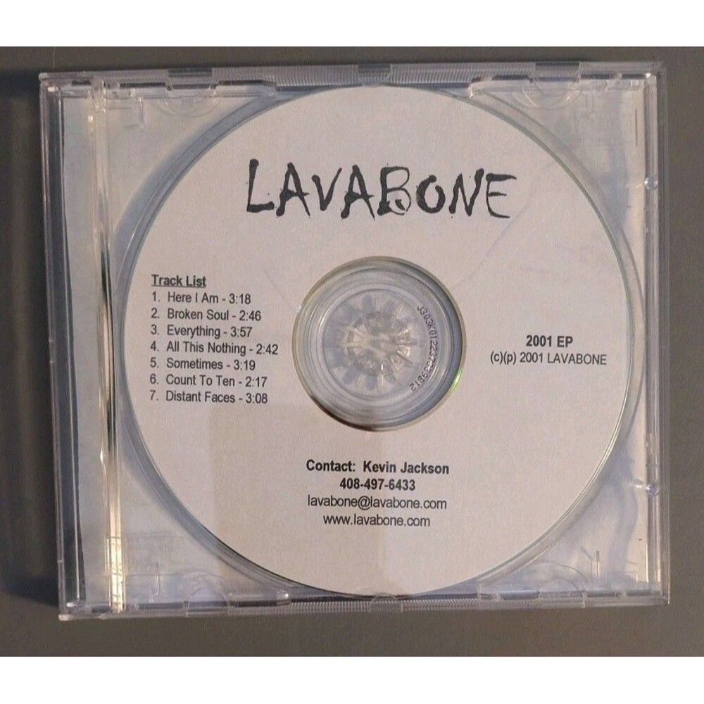 LAVABONE - Self-Titled 7-Track EP (2001) - RARE NU-METAL PROMO Primer 55
